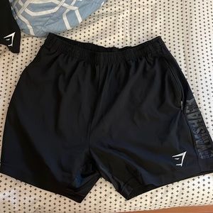 Gymshark | Shorts | Gymshark Graphic Sport Shorts Black Xl | Poshmark